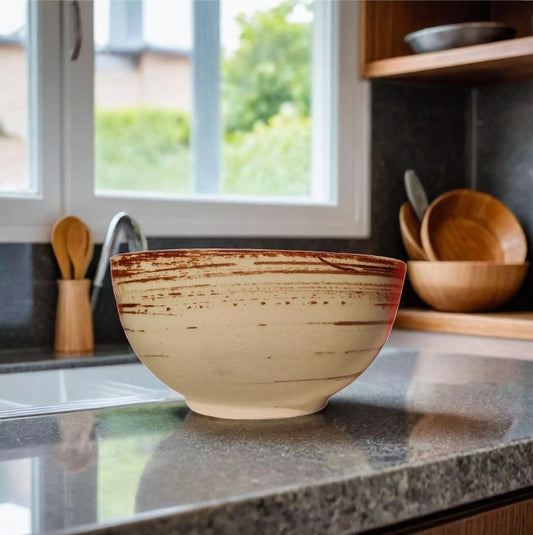 Classic Ceramic Bowls -Tribal Set of Three